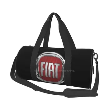 Тениска Фиат, Голям Чанта През Рамо За пазаруване, съхранение на открито, Колата Fi Fiat, Класически Ретро коли, Ретро автомобил Fiat