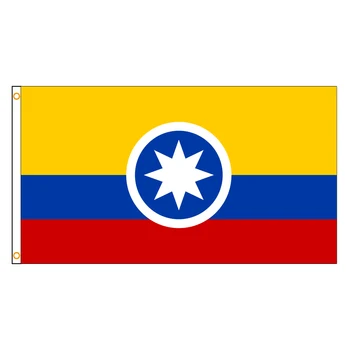 Флаг Звезди Колумбия 90x150cm за украса