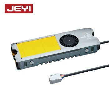 JEYI M. 2 SSD NVMe NGFF Радиатор M2 2280 Твърди Радиатор на Твърдия Диск Охлаждаща Поставка с Радиатора на Вентилатора с Регулируема температура PWM