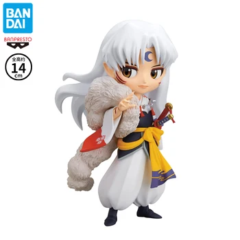 Bandai Оригинален от banpresto Q Posket Inuyasha Sesshoumaru Фигурка Играчки са подбрани Модел Подаръци за Децата В наличност