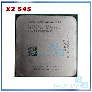 AMD Phenom X2 545 3,0 Ghz Двуядрен процесор X2 545 HDX545WFK2DGM HDX545WFK2DGI 80 W socket AM3 938pin