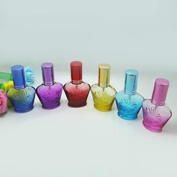 10 мл цветен стъклен съд козметика преносим инхалатор парфюм опаковка индонезия