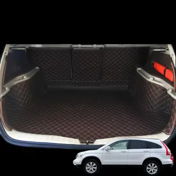 влакнести кожена подложка за багажника на автомобила honda CRV CR-V 2006 2007 2008 2009 2010 2011 2012 автомобилни аксесоари