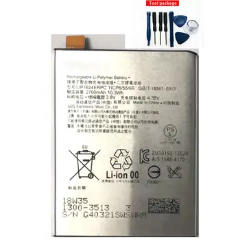 2700 ма Оригинален размер Батерии за SONY Xperia X Performance F8132 LIP1624ERPC XPF8132F8131 Истински Батерията на Телефона