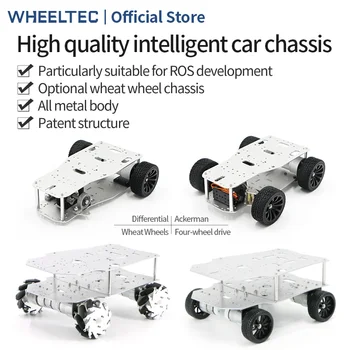WHEELTEC Mecanum rad smart auto шаси Активен диференциал преден lenkgetriebe hinten stick Акерман omnidirektionale rad