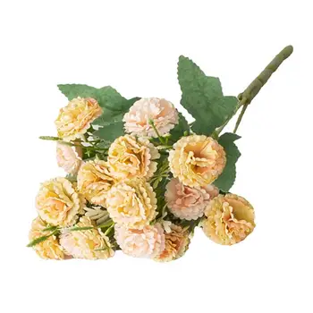 Изкуствени Цветя, Реалистичен Красив Изискан Атрактивен Не Увядающий Изкуствено Цвете от Коприна за Дома