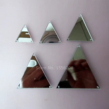 3D Огледалото Декоративно Акрилно Огледало С Дупки САМ Аксесоари Без Задна Лепило