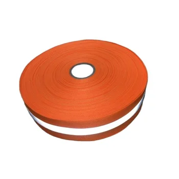 светло оранжева светоотражающая предупредителен защитна лента с височина 5 см * 1,5 м