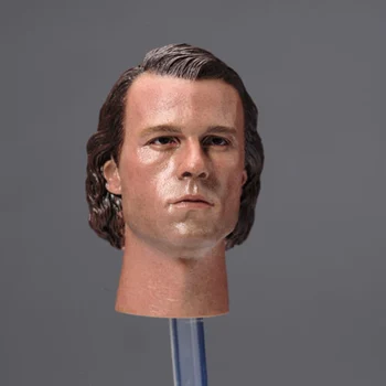 1:6 Heath Ledge Черният Рицар Жокер Главата Извайвам Модел За 12 инча Мъжка Фигура на Тялото
