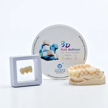 Venta Caliente Dental Medical 3D Pro Цирконий Discos CAD/CAM Dentmill Цирконий Bloque De Cerámica Todo Tipo De Bloques De Disco