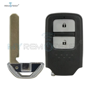 Калъф за smart ключ Remtekey 2 бутона smart key авариен ключ За Honda Accord CRV