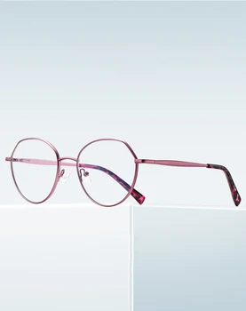 Високо Качество На Реколтата, Очила Cat Eye Против Blue От Метал, Мъжки Рамки За Очила, Дамски Оптични Компютърни Очила