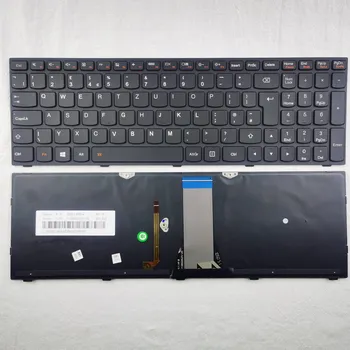 Клавиатура за лаптоп с подсветка в обединеното кралство за Lenovo G50-30 G50-45 G50-70 G50-70m G50-80 G51-35 G70-35 G70-70 G70-80 Оформление Великобритания