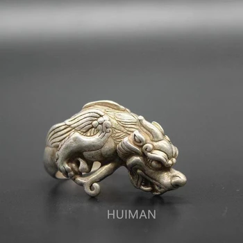 Китай Вкусно Мяо Сребро Ръчно изработени Щастливо пръстен 