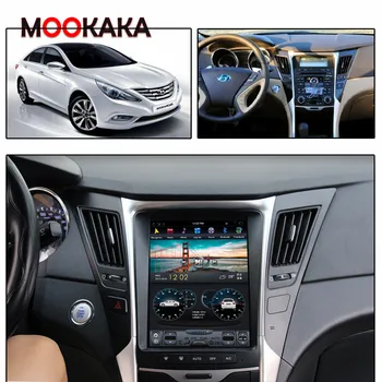 Tesla Екран Carplay За Hyundai Sonata 8 2012 2013 2014 Android 9,0 Плейър GPS Navi Авто Аудио Стерео Радио Записващо устройство Основното Устройство